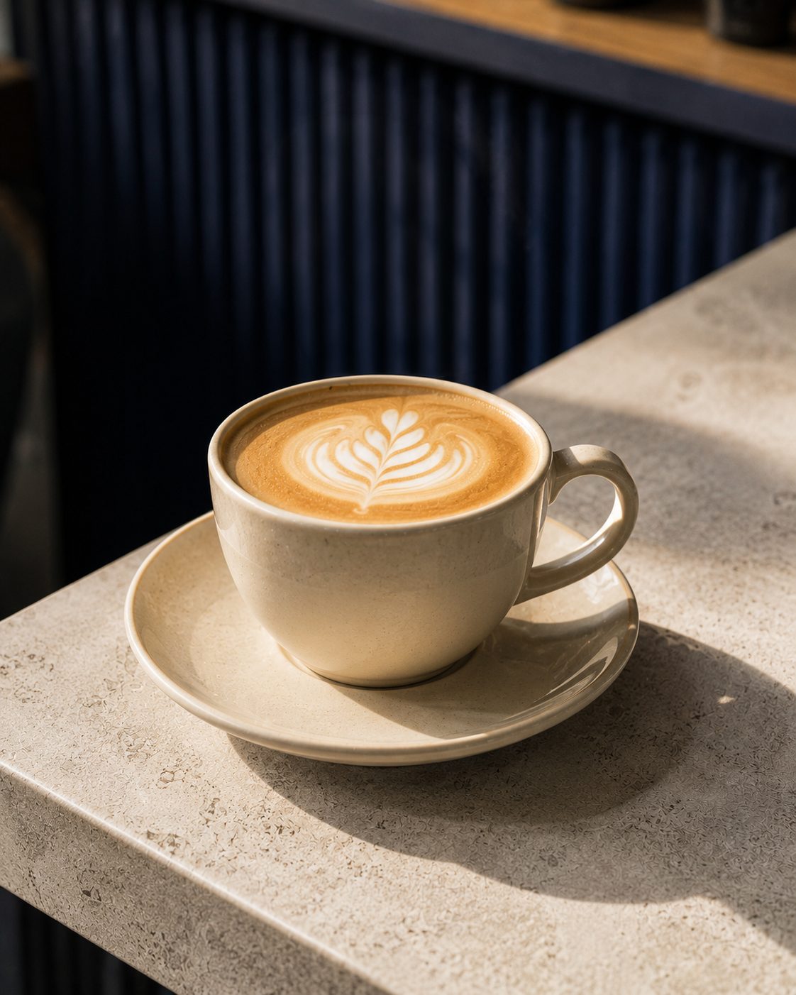 Flat White aus der Privatrösterei